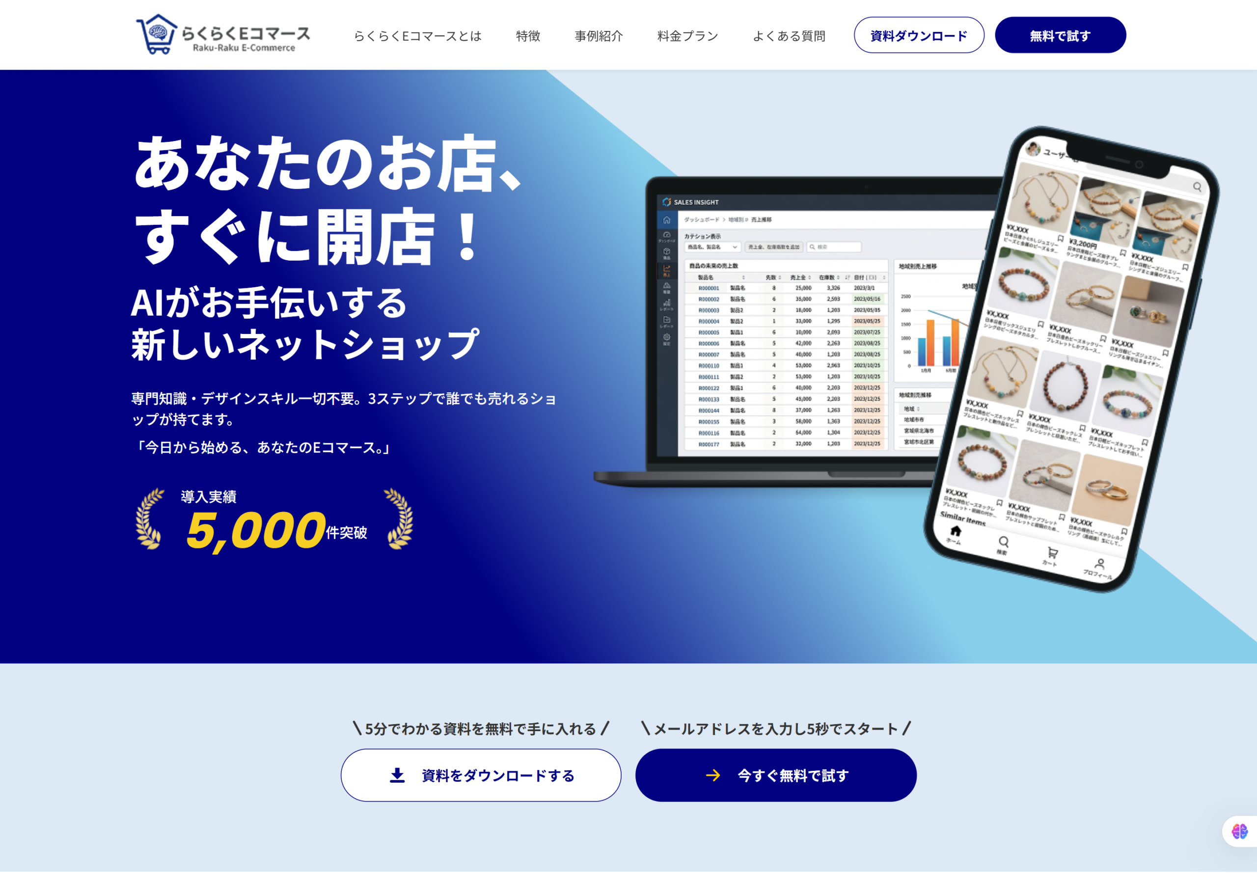 らくらくEコマース